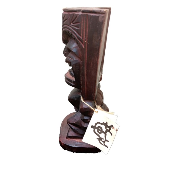 Tiki Polynesia Collection by Chiefly Co. "Love Tiki" Hawaiian Statue. - Picture 2 of 7